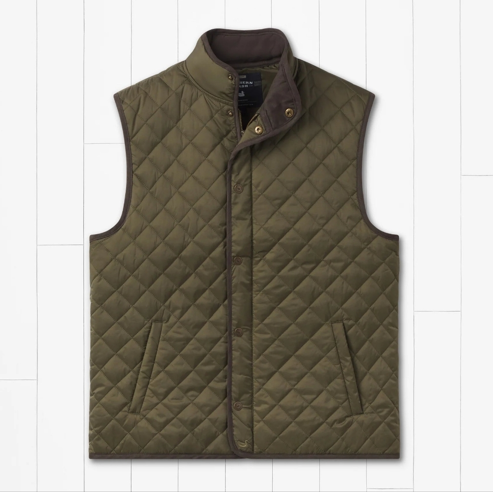 Huntingon Quilted Vest from Southern Marsh!